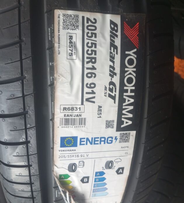 205/55R16 YOKOHAMA