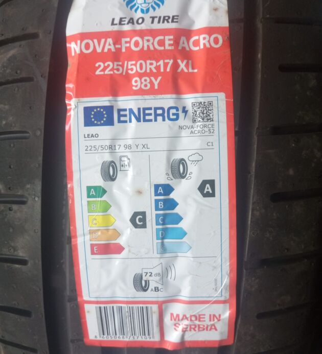 225/50R17 LEAO TIRE